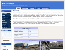 Tablet Screenshot of brdatabase.info